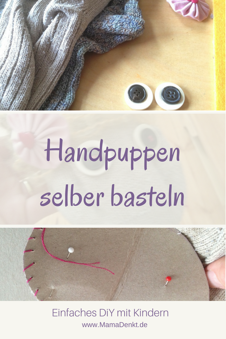  Handpuppen aus Socken basteln 